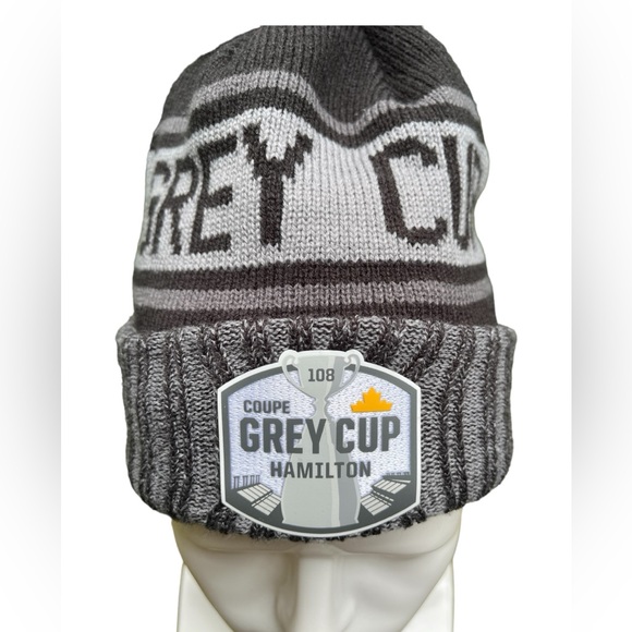 108th Grey Cup Hamilton New Era Toque Winter Hat CFL Football - Picture 3 of 5